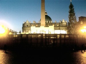 Presépio no Vaticano 2007
