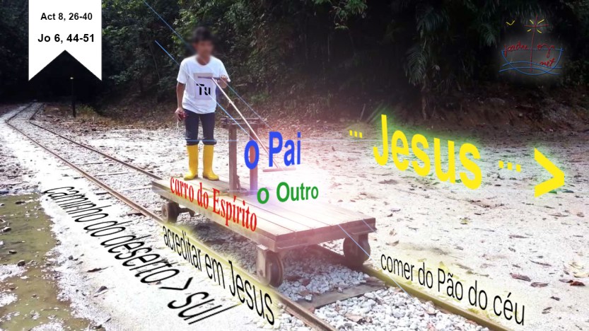 Carro de mão ferroviário espiritual